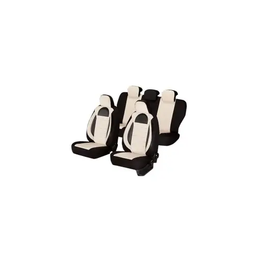 SET HUSE SCAUN RACING BEJ Reduceri