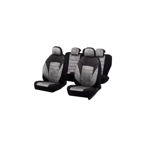 SET HUSE SCAUN DIAMOND GRI Transport gratuit