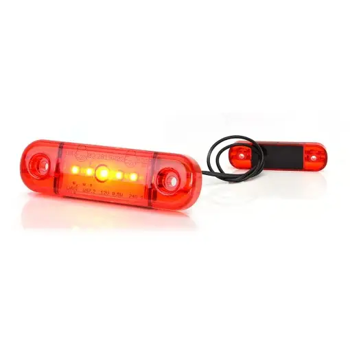 LAMPA GABARIT LED 712 W97.2, 12V-24V, POZITIE ROSU WAS Ofertă specială