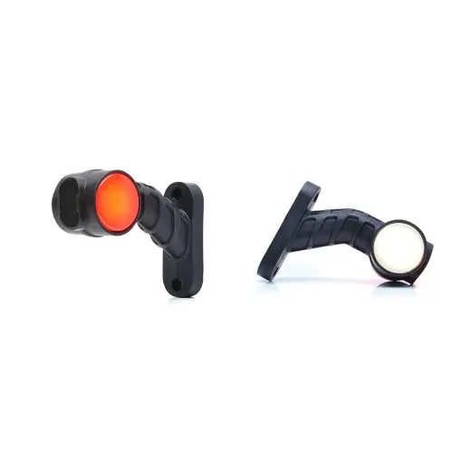 Disponibil imediat LAMPA GABARIT LED CU BRAT 1096L W148.2, 12V-24V, POZITIE ALB / ROSU STANGA WAS