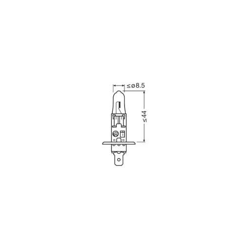 Popular SET 2 BECURI 12V H1 55 W NIGHT BREAKER LASER NextGen +150% OSRAM