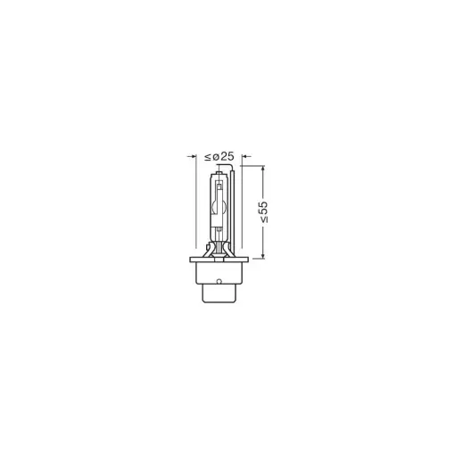 Cumpără online BEC XENON 85V D2R 4100 K XENARC ORIGINAL OSRAM