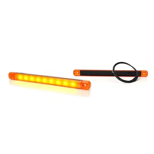 LAMPA GABARIT LED 717 W97.4, 12V-24V, POZITIE PORTOCALIU WAS Preferatul clienților