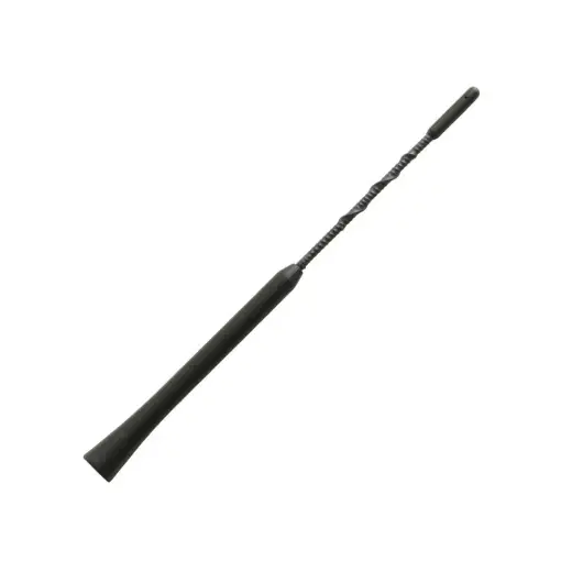 Super ofertă ANTENA AUTO EXTERIOR NEAGRA 24CM CU 2 ADAPTOARE (5-6MM)