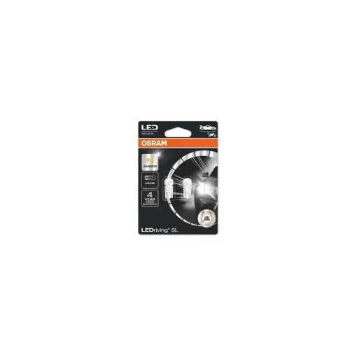 SET 2 BECURI AUXILIARE CU LED 12V (W5W) AMBER BLI OSRAM Promoție