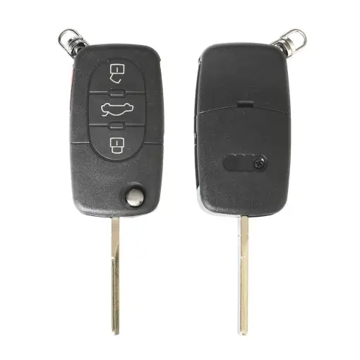 CARCASA CHEIE CONTACT PENTRU AUDI A3 / A6 / A8, 3+1 BUTOANE, CU CHEIE Ieftin