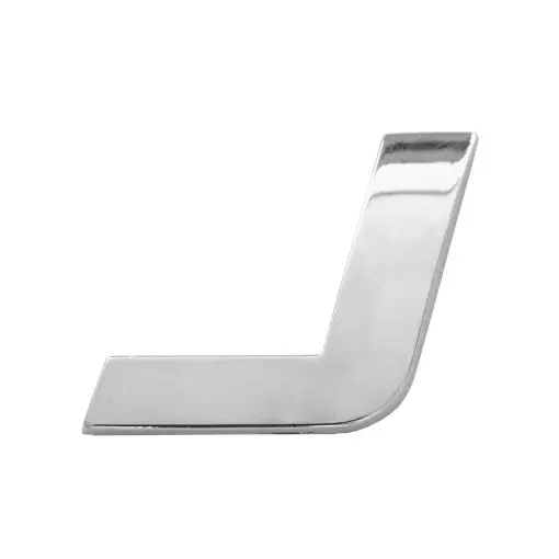 Cumpărături sigure ORNAMENT AUTO 3D. LITERA J. 26 MM. CROMAT