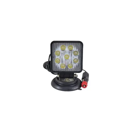 PROIECTOR DE LUCRU CU LED. PATRAT. LUMINA CONCENTRATA. BAZA MAGNETICA JBM Ofertă