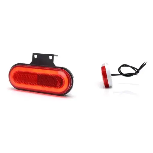 Discount LAMPA GABARIT LED 1400 W198, 12V-24V, POZITIE ROSU WAS