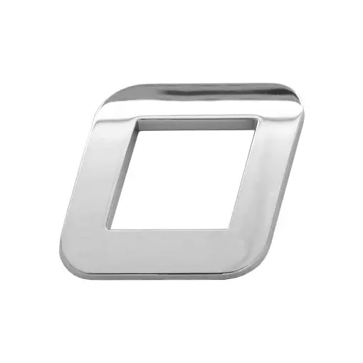 ORNAMENT AUTO 3D. CIFRA 0. 26 MM. CROMAT Plată sigură
