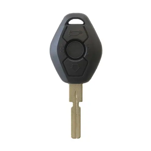 Plată sigură CARCASA CHEIE CONTACT PENTRU BMW SERIES 3 (E36-E46) / X3 (E83) / Z3 / X5 (E53) / SERIES 7 (E38) 3 BUTOANE, CU CHEIE