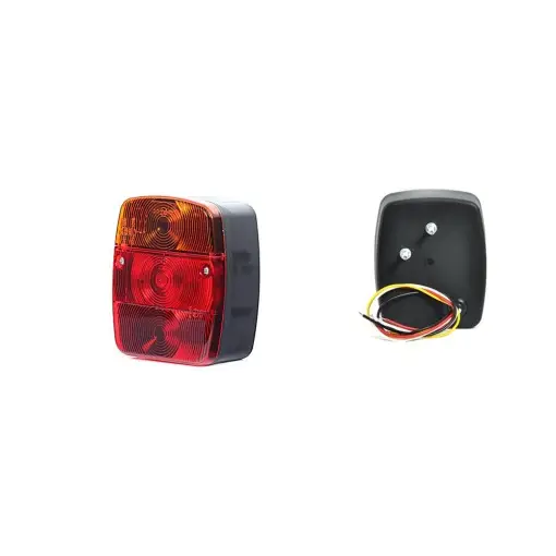 LAMPA MULTIFUNCTIONALA SPATE 92 W18u, 12V-24V, SEMNALIZARE / STOP / POZITIE / NUMAR WAS Preferatul clienților