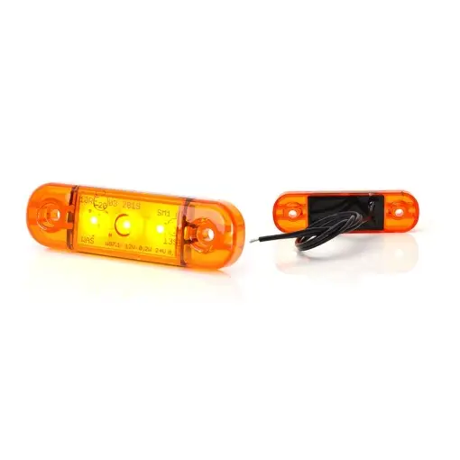 Reducere de preț LAMPA GABARIT LED 708 W97.1, 12V-24V, POZITIE PORTOCALIU WAS