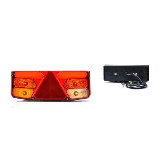 LAMPA MULTIFUNCTIONALA SPATE STANGA LED / BEC 1029 W137L, 12V-24V, 6 FUNCTII WAS Ieftin