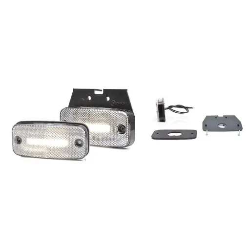 Plată sigură LAMPA GABARIT LED 1136 W157, 12V-24V, POZITIE ALB WAS