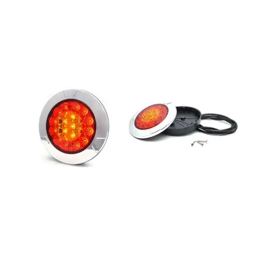 LAMPA MULTIFUNCTIONALA SPATE LED 980 W131, 12V-24V, SEMNALIZARE / STOP / POZITIE WAS Promoție