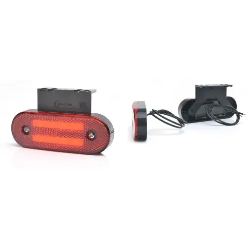 LAMPA GABARIT LED 1224 W175, 12V-24V, POZITIE ROSU WAS Livrare gratuită