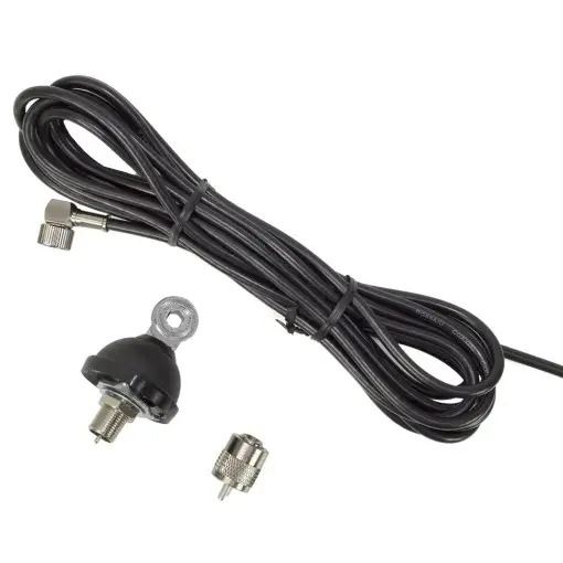 CABLU DE LEGATURA PNI FC27 SI MONTURA PENTRU ANTENE CU FLUTURE, CONTINE MUFA PL259 Premium