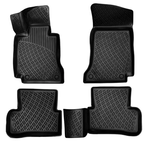 SET COVORASE AUTO CAUCIUC UMBRELLA PENTRU MERCEDES C CLASS W205 2014-2021 Retur ușor