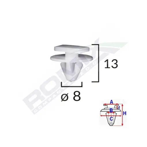 CLEMA ARIPA PENTRU OPEL CORSA C SET 10 BUC Plată securizată