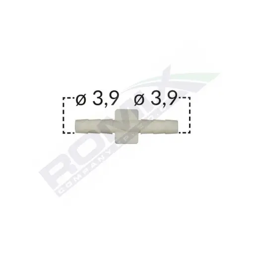 CONECTOR LINIAR FURTUN CONDUCTE UNIVERSAL 3.9MM - GRI SET 5 BUC Expediere rapidă