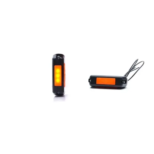 Cel mai vândut LAMPA GABARIT LED 1080/I W140, 12V-24V, POZITIE ALB / ROSU / PORTOCALIU WAS