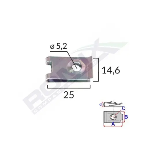 Reduceri CLIPS METALIC FIXAREPENTRU GRUP VAG SI UNIVERSAL SET 10 BUC