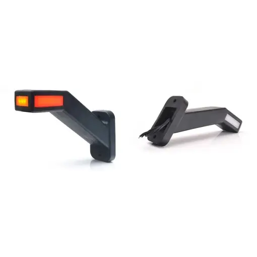 Cumpără acum LAMPA GABARIT LED CU BRAT 1171L W168.4, 12V-24V, POZITIE ALB / ROSU / PORTOCALIU STANGA WAS