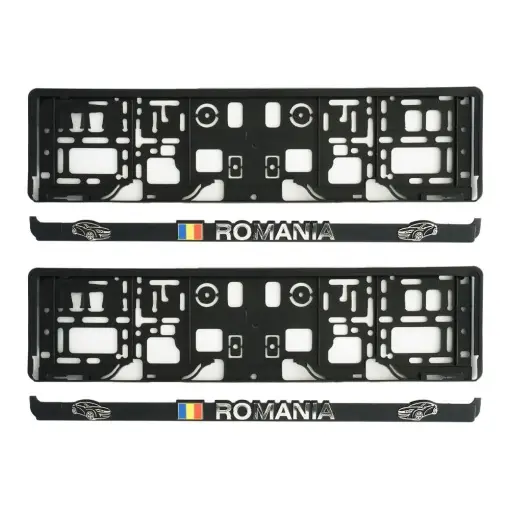 SUPORT NUMAR INMATRICULARE MEGA DRIVE ROMANIA SET 2 BUC Mai ieftin