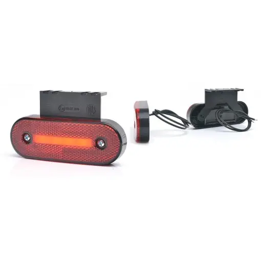 LAMPA GABARIT LED 1220 W174, 12V-24V, POZITIE ROSU WAS Super ofertă