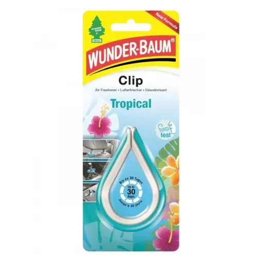Retur ușor ODORIZANT AUTO CLIP WUNDER-BAUM TROPICAL