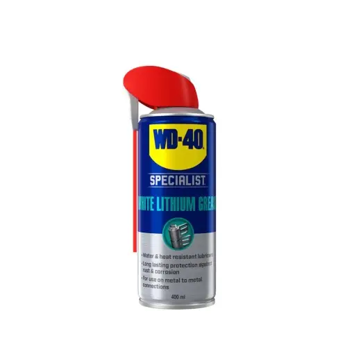 WD-40 SPECIALIST WHITE LITHIUM - VASELINA PE BAZA DE LITIU 400ML Nu rata