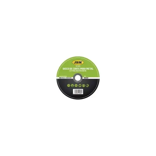 DISC DE TAIERE DEBITARE IN METAL 125 X 6 MM T27 JBM Livrare rapidă