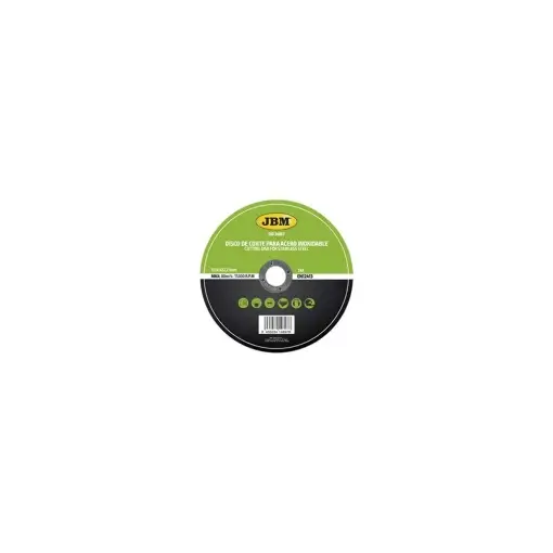 Plată securizată DISC DE TAIERE DEBITARE IN OTEL INOXIDABIL 115 X 1 MM T41 JBM