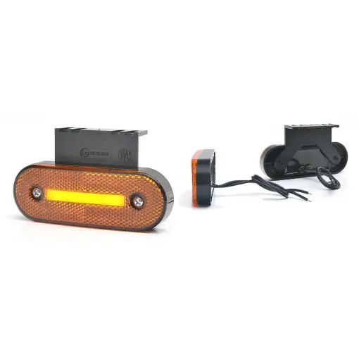 LAMPA GABARIT LED 1219 W174, 12V-24V, POZITIE PORTOCALIU WAS Chilipir