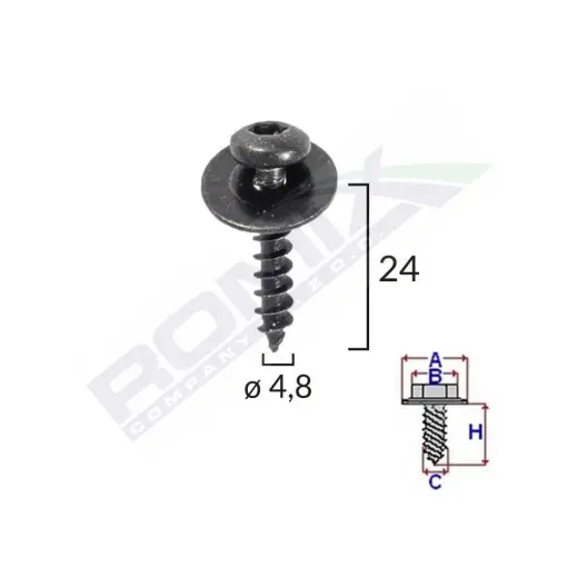 SURUB CAPAC MOTOR PENTRU RENAULT SET 10 BUC Noutate
