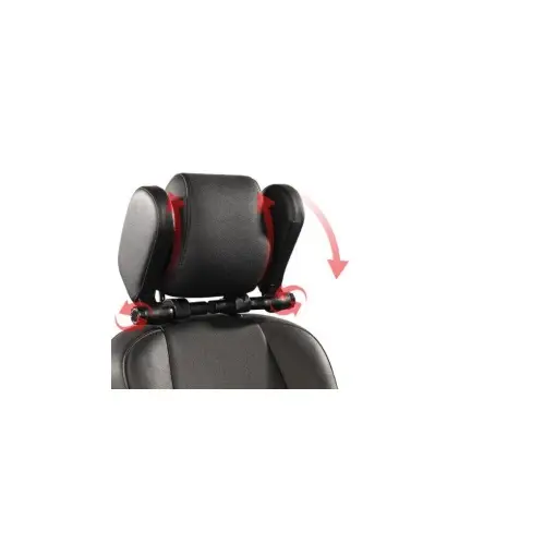Retur gratuit SUPORT TETIERA AUTO REGLABIL-PIELE ECOLOGICA NEAGRA