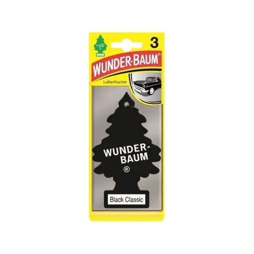 SET 3 BUCATI ODORIZANTE AUTO BRADUT WUNDER-BAUM BLACK ICE Lichidare de stoc