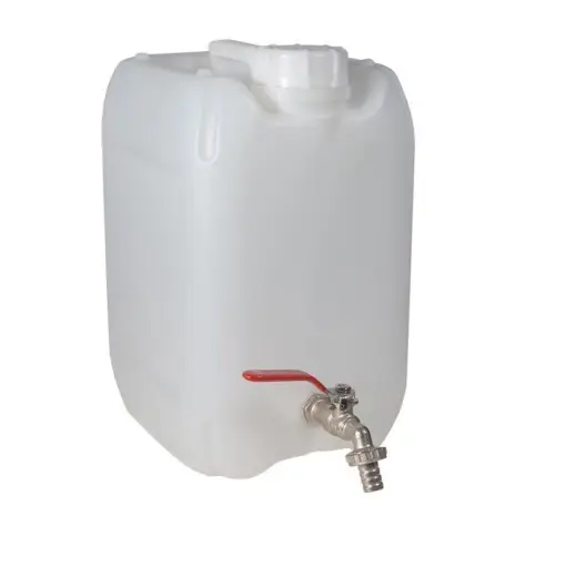 Livrare gratuită CANISTRA PLASTIC APA CU ROBINET 20 L HICO