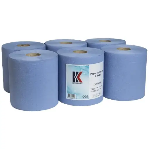 Comandă acum ROLA HARTIE PORTIONATA ALBASTRA 2 STRATURI 20 X 36 CM X 450 FOI (SET 6 ROLE)