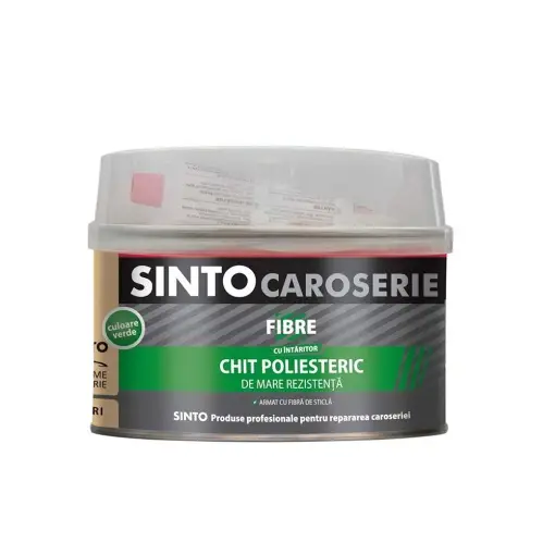 Ultima șansă CHIT POLIESTERIC FIBRE VERDE 500 ML (0.850 KG) SINTO