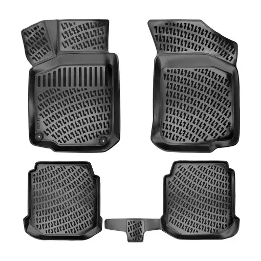 Calitate înaltă SET COVORASE AUTO CAUCIUC UMBRELLA PENTRU VW GOLF 4 1997-2005