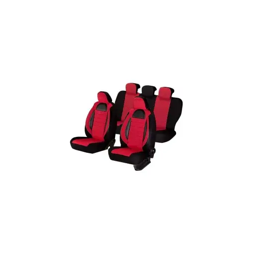 Lichidare de stoc SET HUSE SCAUN RACING ROSU