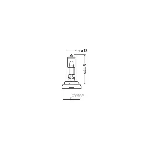 Ultima șansă BEC 12V H27/2 27 W ORIGINAL OSRAM