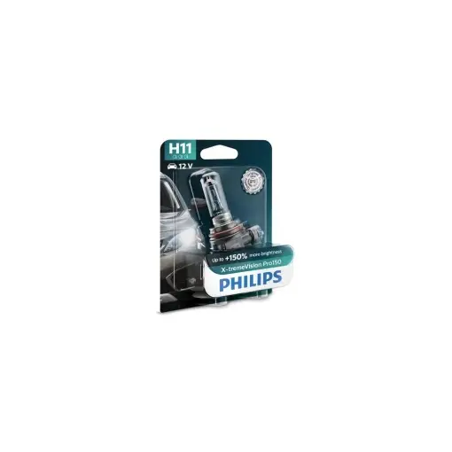 BEC FAR H11 12V 55W X-TREME VISION PRO150 (blister) PHILIPS Reduceri