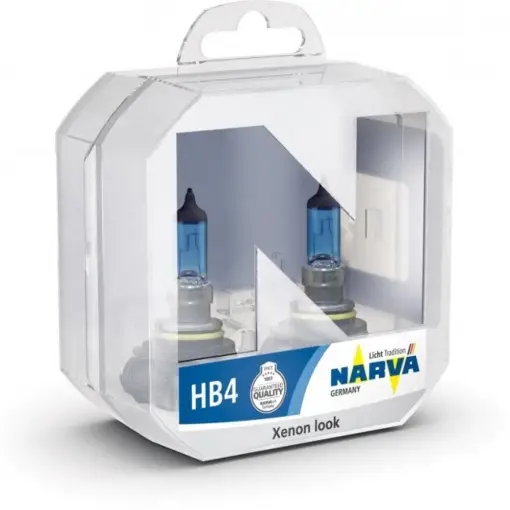 SET 2 BECURI FAR HB4 55W 12V RANGE POWER WHITE NARVA Livrare gratuită