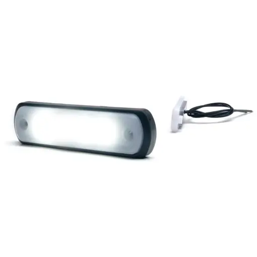 LAMPA GABARIT LED 1343 W189N, 12V-24V, POZITIE ALB WAS Lichidare de stoc