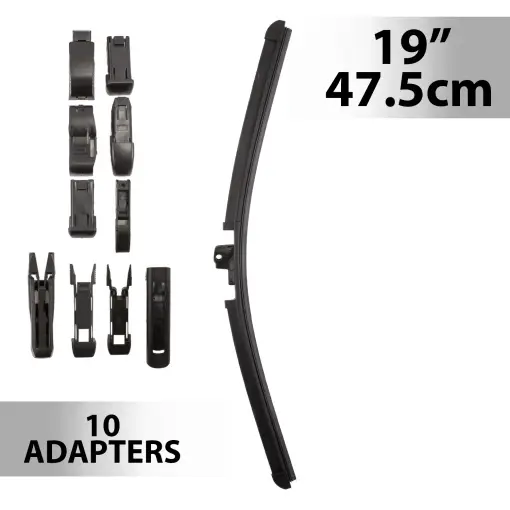 Premium Ștergător profesional 19"/47.5cm - multiadaptor - CARGUARD