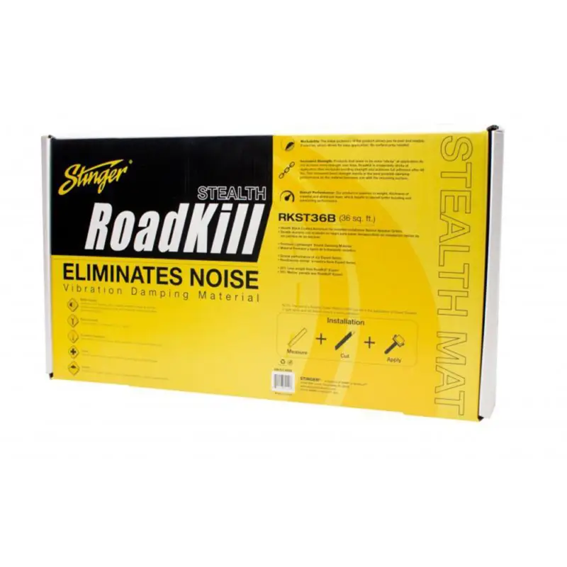 Kit insonorizant auto Stinger cu folie aluminiu, autoadeziv, 3,34 mp Cumpără online