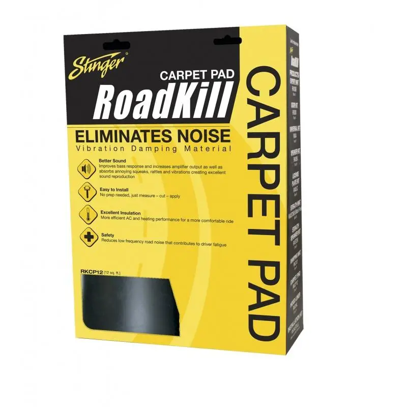 Mochetă insonorizantă auto RoadKill pentru podea, 81,28 x 137,16 cm Reducere specială